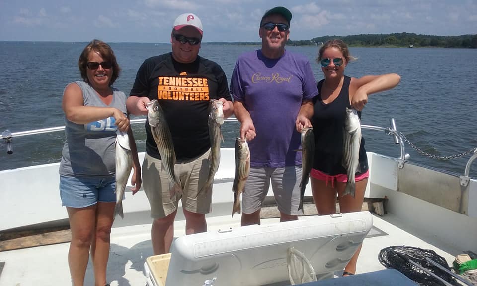 Awesome Day of Striper Fishing on the Chesapeake!